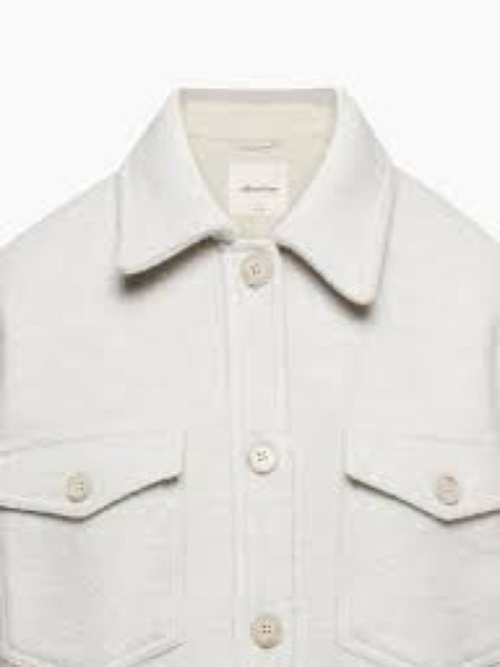 Wilfred Cream Utility Shacket Jacket - Picture 3 of 7